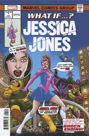 WHAT IF...? JESSICA JONES #1 CVR B DAVID MESSINA HOMAGE VARIANT