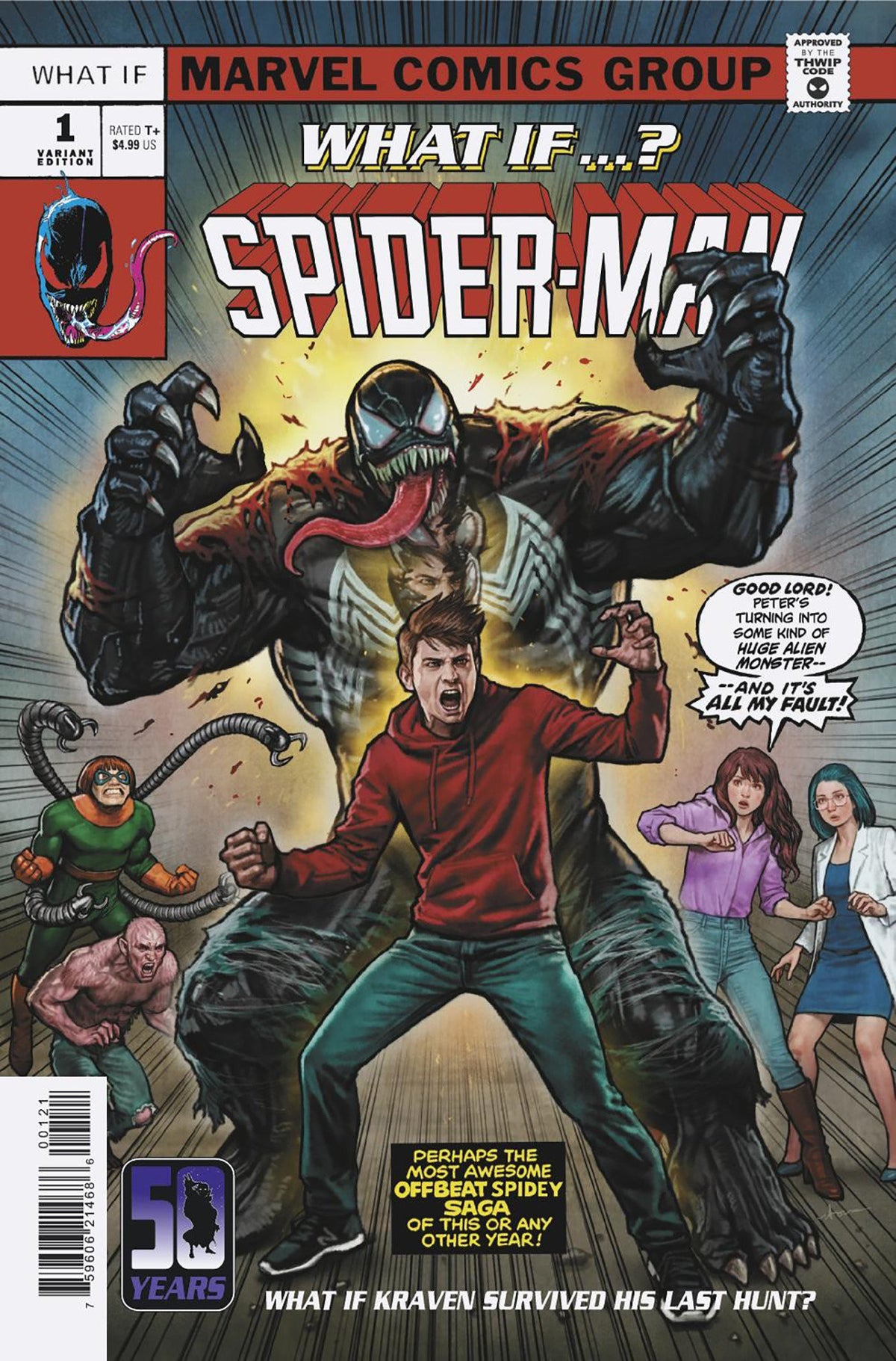 WHAT IF SPIDER-MAN #1 STONEHOUSE HOMAGE VAR CVR B