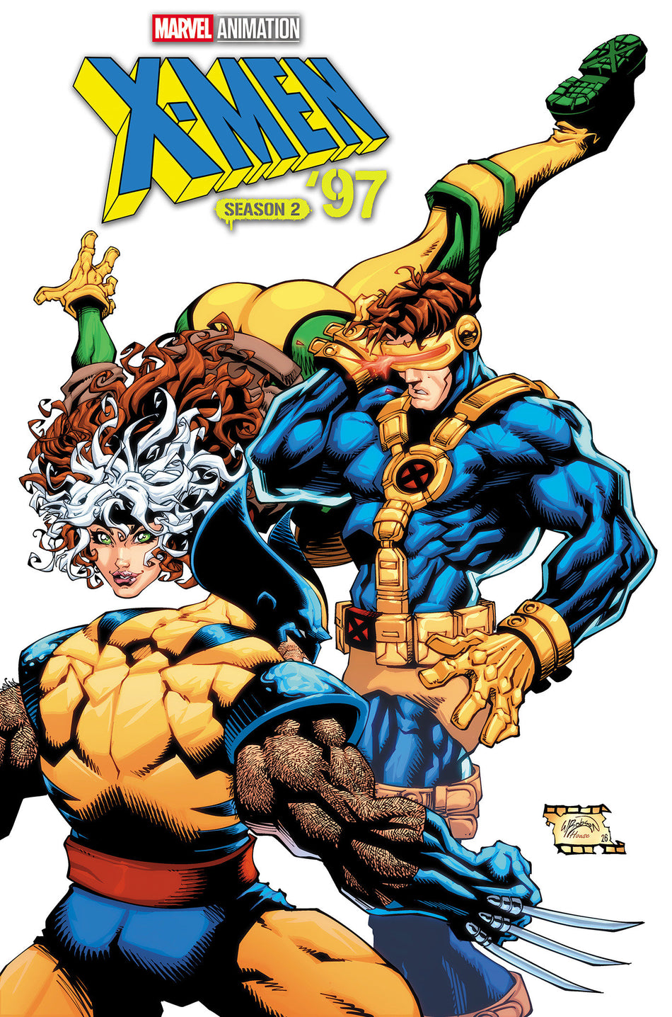X-MEN 97 SEASON TWO #2 WILL ROBSON VAR 1:25 INCV