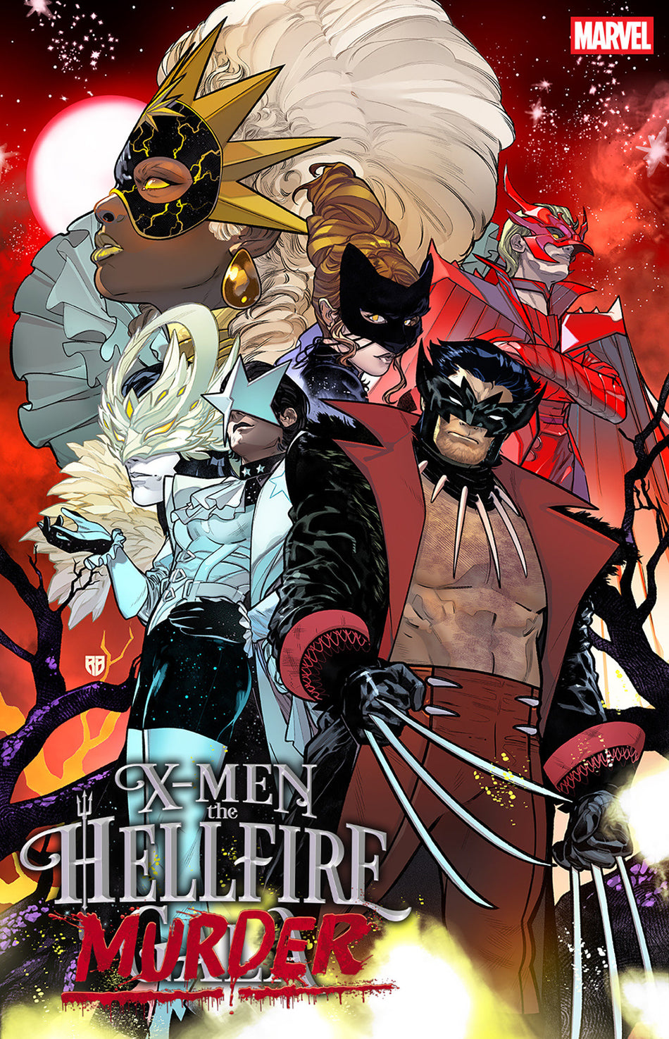 X-MEN THE HELLFIRE MURDER #1 RB SILVA VAR CVR B