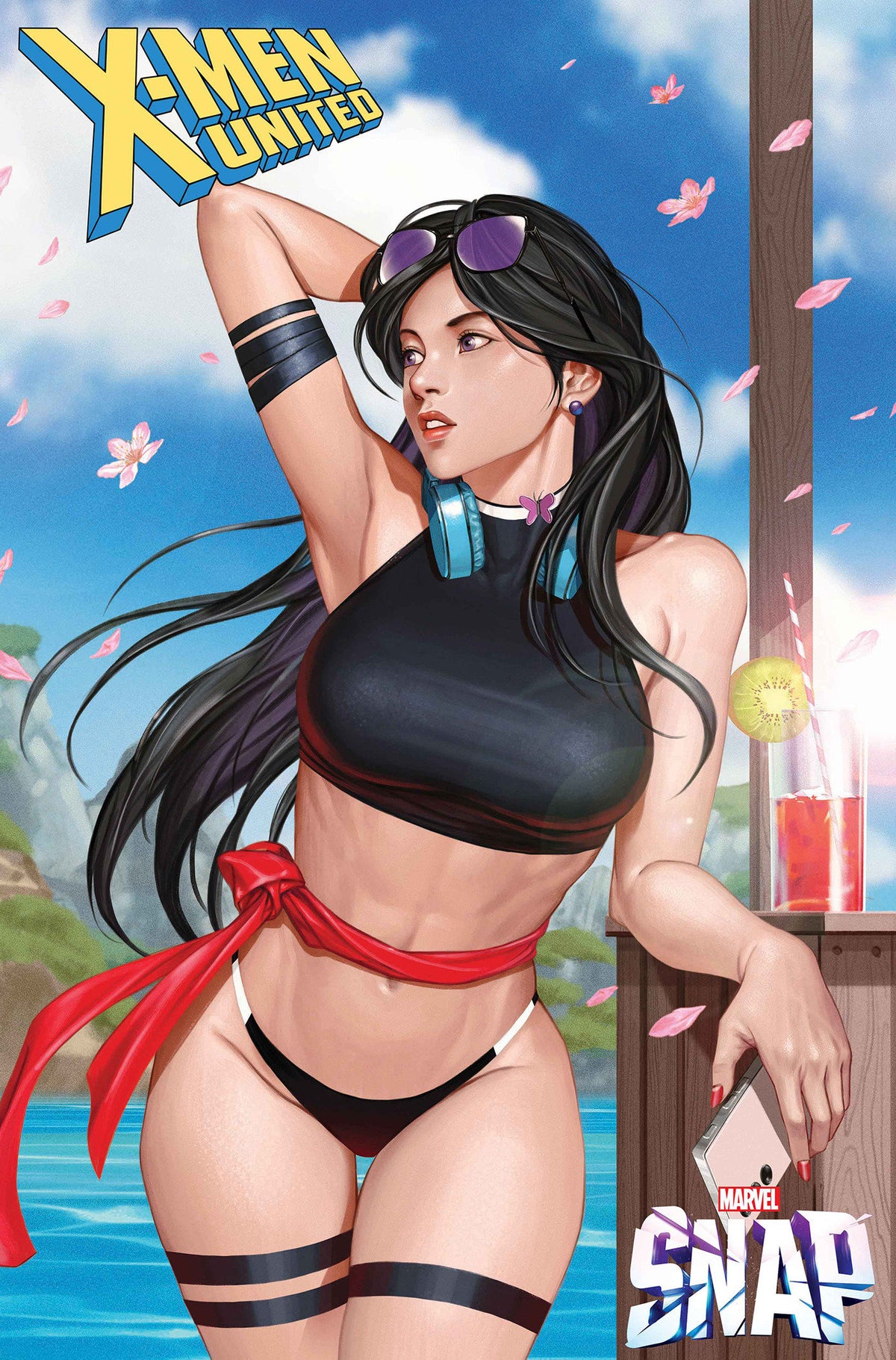X-MEN UNITED #5 INHYUK LEE MARVEL SNAP SWIMSUIT VAR CVR E