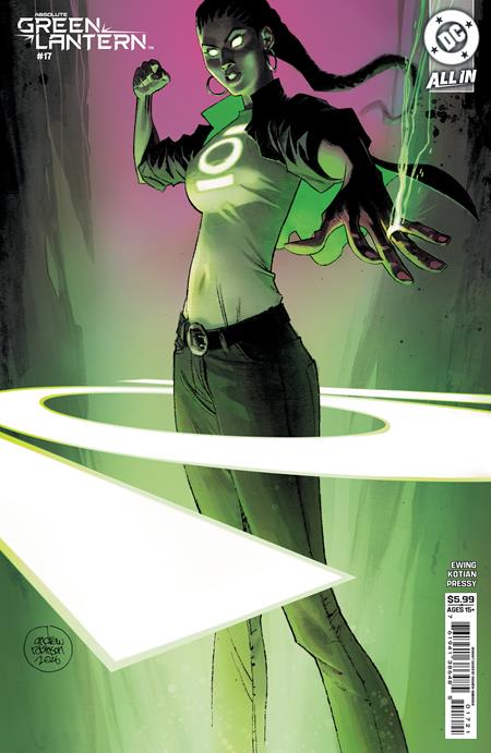 ABSOLUTE GREEN LANTERN #17 CVR B ANDREW ROBINSON CARD STOCK VAR