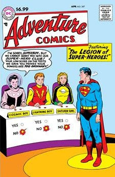 ADVENTURE COMICS #247 FACSIMILE EDITION CVR C CURT SWAN FOIL VAR
