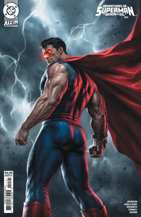 ADVENTURES OF SUPERMAN BOOK OF EL #11 CVR B LUCIO PARRILLO CARD STOCK VAR (OF 12)