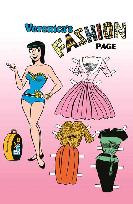 ARCHIE COMICS 85TH ANNIVERSARY PRESENTS BETTY & VERONICA FASHION PAGES ONE-SHOT CVR F DAN DECARLO RED FOIL VERONICA PIN-UP VAR