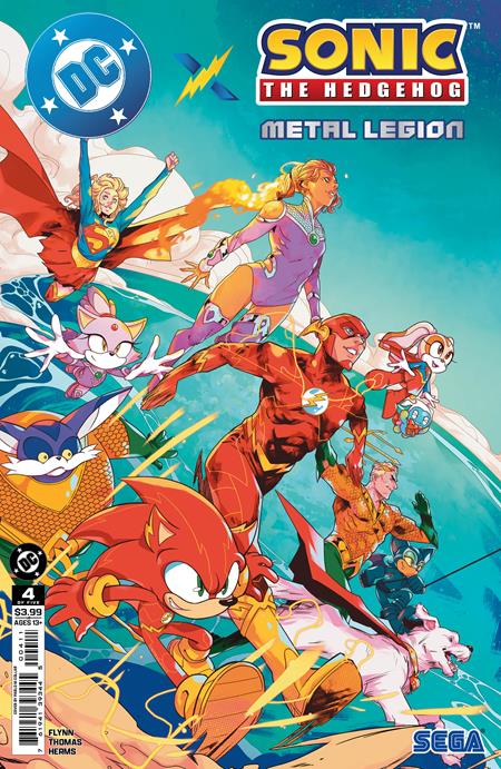 DC X SONIC THE HEDGEHOG METAL LEGION #4 CVR A PABLO M COLLAR (OF 5)