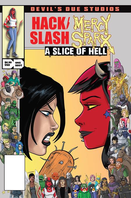 DEVILS DUE PRESENTS HACK SLASH MERCY SPARX #1 ONE SHOT CVR B TIM SEELEY JOSH BLAYLOCK HOMAGE VAR