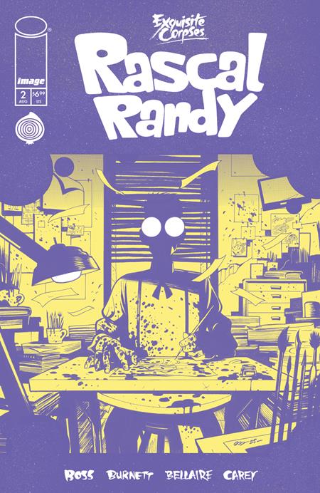 EXQUISITE CORPSES RASCAL RANDY #2 CVR C DYLAN BURNETT POLYBAGGED WITH COLLECTIBLE CARD VAR (OF 5)