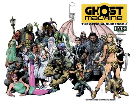 GHOST MACHINE THE OFFICIAL GUIDEBOOK #5 CVR A GARY FRANK & BRAD ANDERSON WRAPAROUND (OF 5)