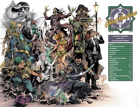 GHOST MACHINE THE OFFICIAL GUIDEBOOK #5 CVR C IVAN REIS & DANNY MIKI WRAPAROUND VAR (OF 5)