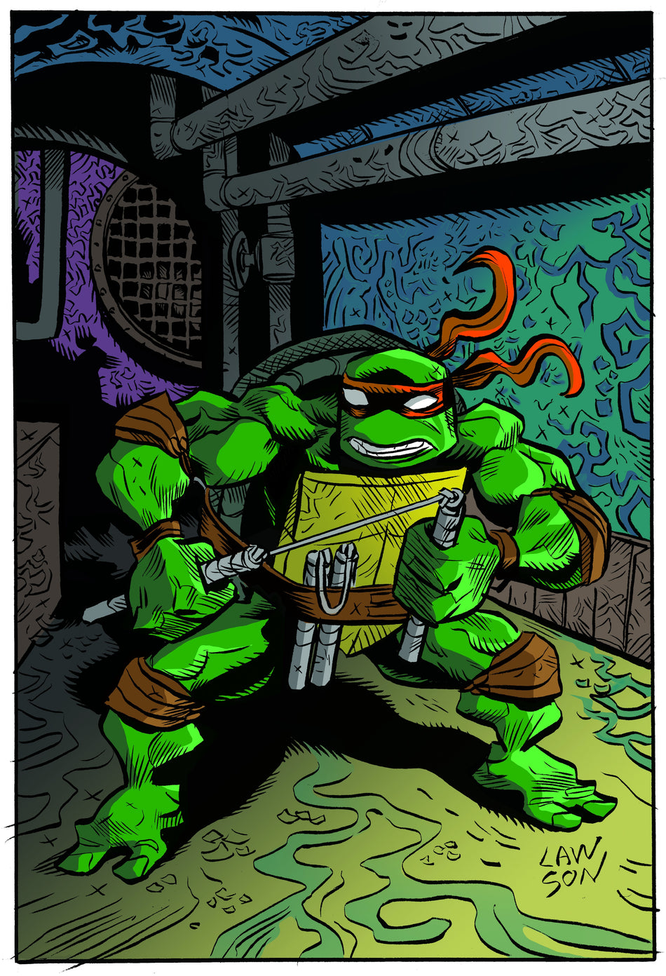 Teenage Mutant Ninja Turtles (TMNT) #144 Virgin Jim Lawson Exclusive 2 of 6 [Limited to 777]