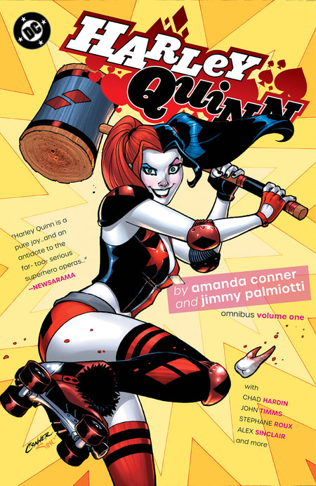 HARLEY QUINN BY AMANDA CONNER AND JIMMY PALMIOTTI OMNIBUS VOL 1 NEW EDITION HC