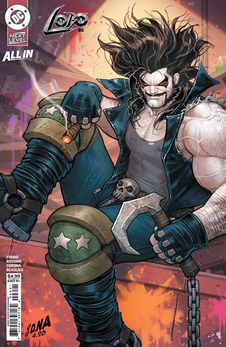 LOBO #6 CVR B DAVID NAKAYAMA CARD STOCK VAR