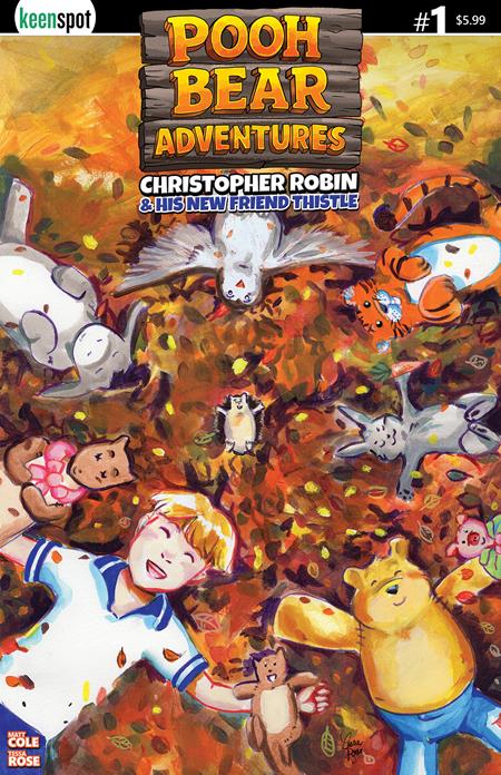 POOH BEAR ADVENTURES CHRISTOPHER ROBIN & HIS NEW FRIEND THISTLE #1 ONE SHOT CVR A TESSA ROSE THE GANGS ALL HERE