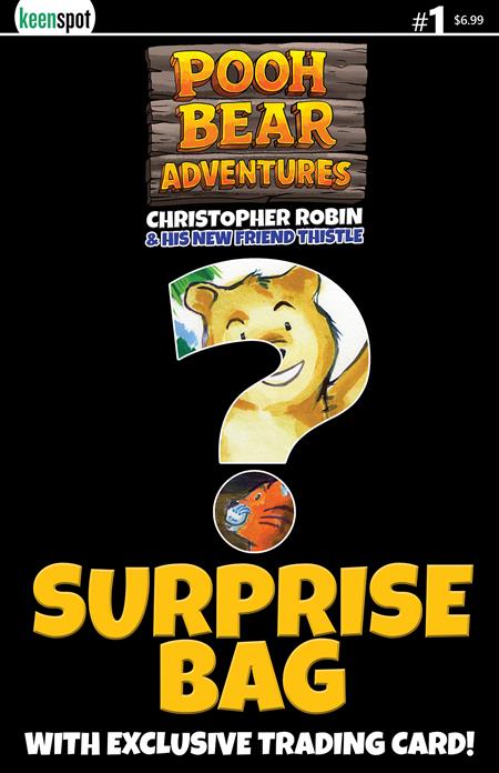 POOH BEAR ADVENTURES CHRISTOPHER ROBIN & HIS NEW FRIEND THISTLE #1 ONE SHOT CVR D SURPRISE COVER BAGGED WITH TRADING CARD VAR
