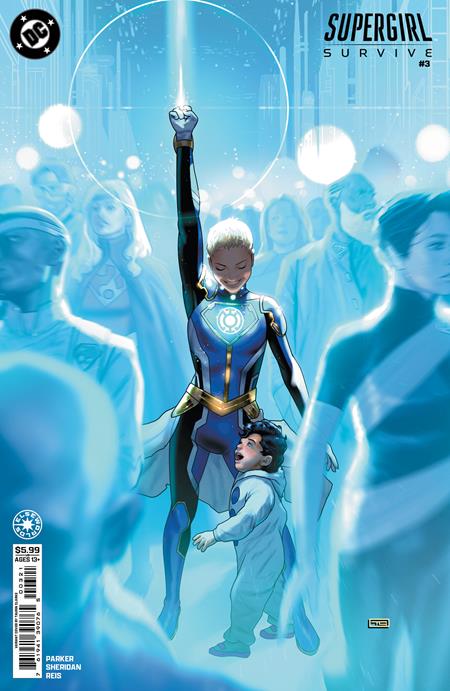 SUPERGIRL SURVIVE #3 CVR B TAURIN CLARKE CARD STOCK VAR (OF 6)