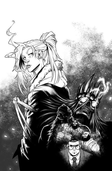 VALHALLAW #2 CVR C INC 1:20 PEDRO RM ANDREO B&W VAR (OF 5)