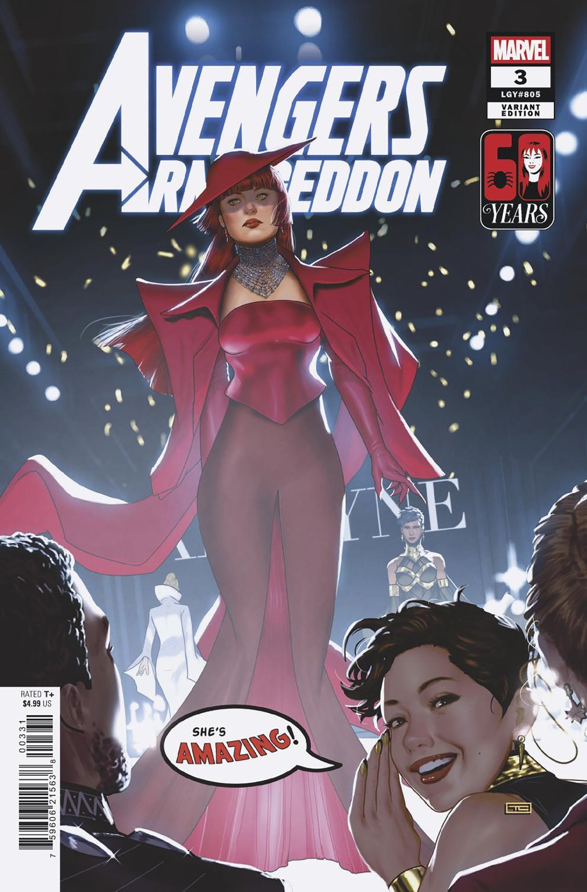 AVENGERS ARMAGEDDON #3 TAURIN CLARKE MARY JANE WATSON VAR CVR C
