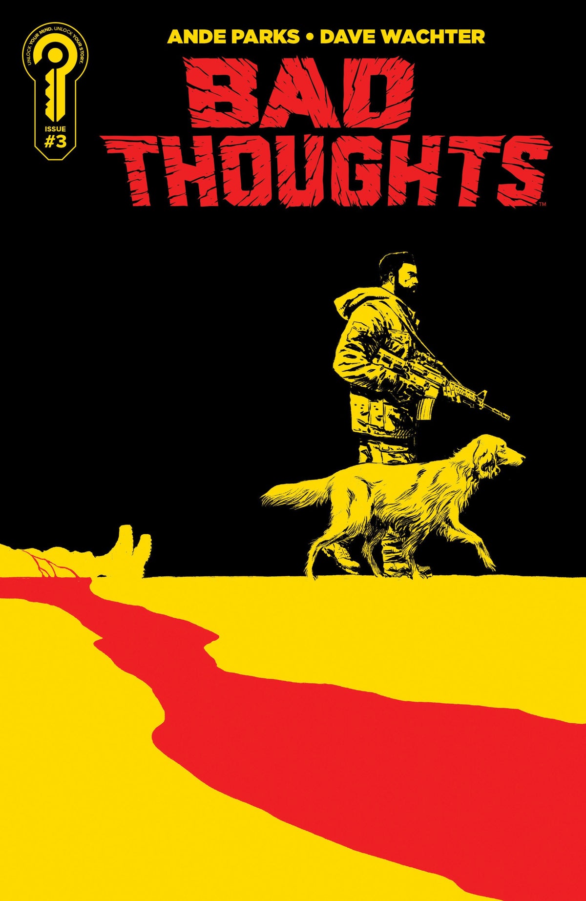 BAD THOUGHTS #3 COVER A DAVE WACHTER CVR A