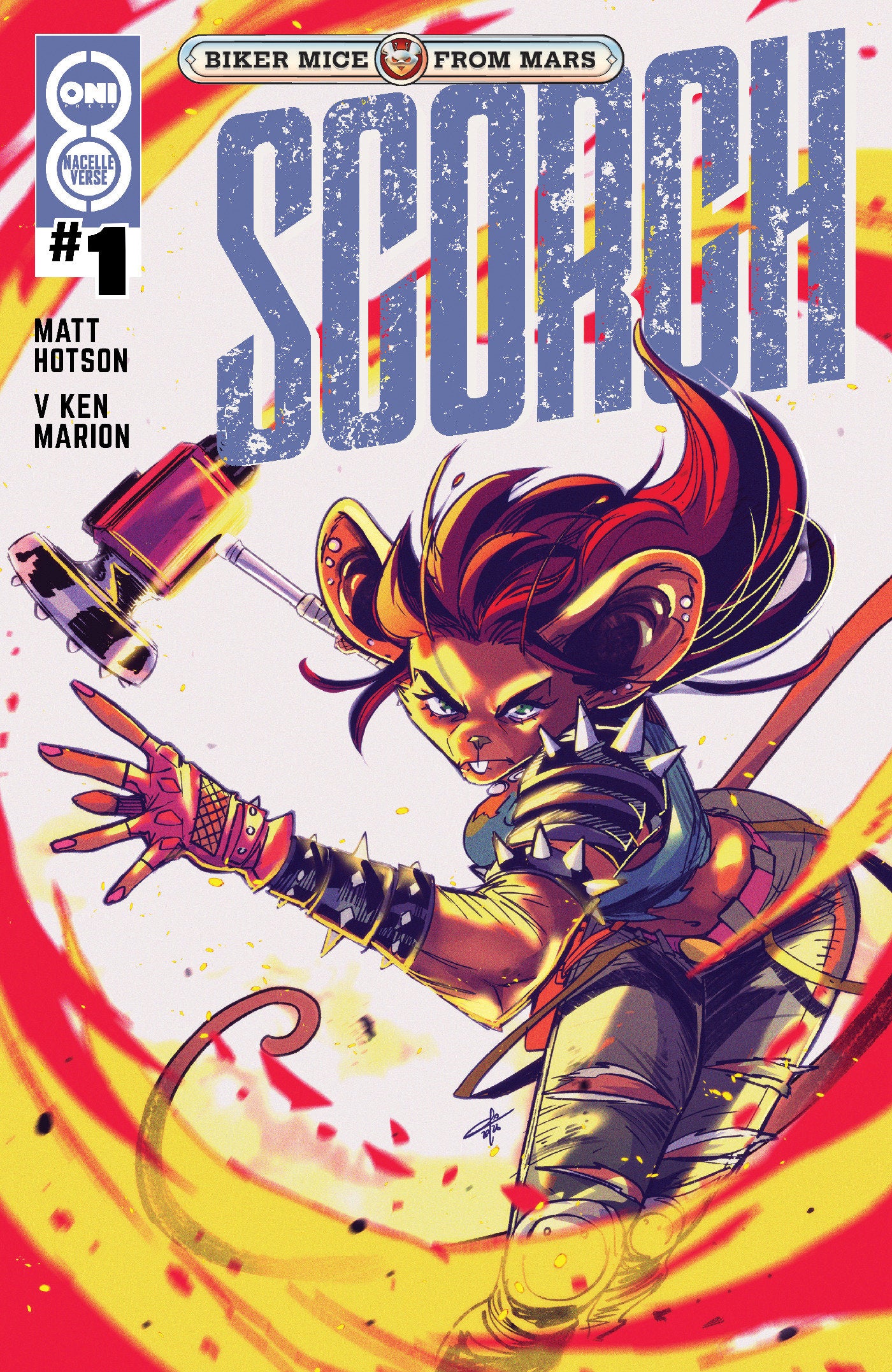 BIKER MICE FROM MARS SCORCH #1 CVR B ELEONORA CARLINI VAR