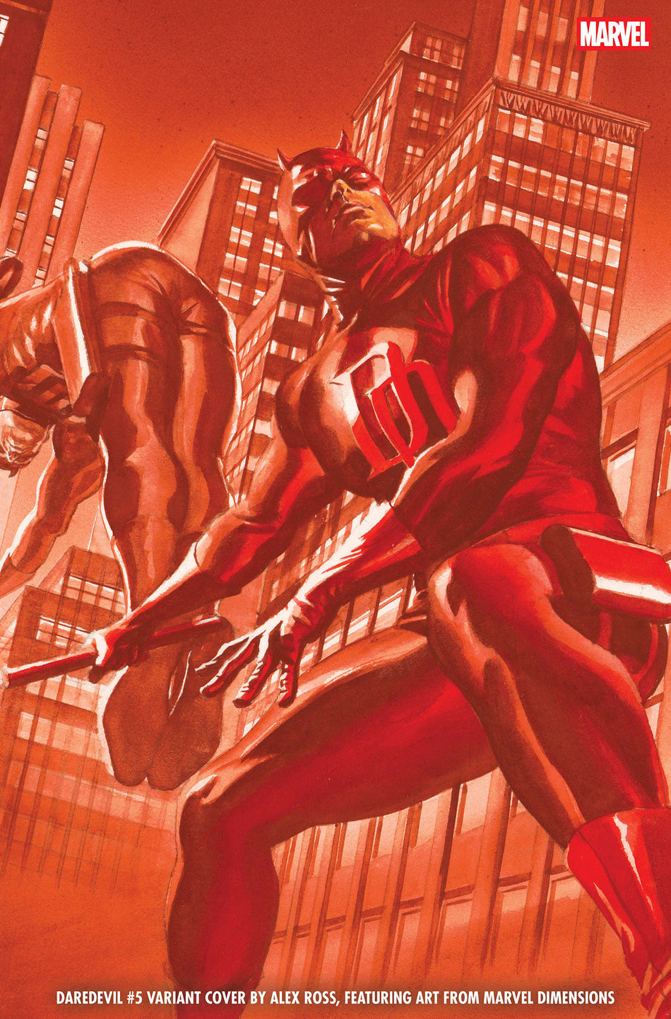 DAREDEVIL #5 ALEX ROSS MARVEL DIMENSIONS VAR CVR B
