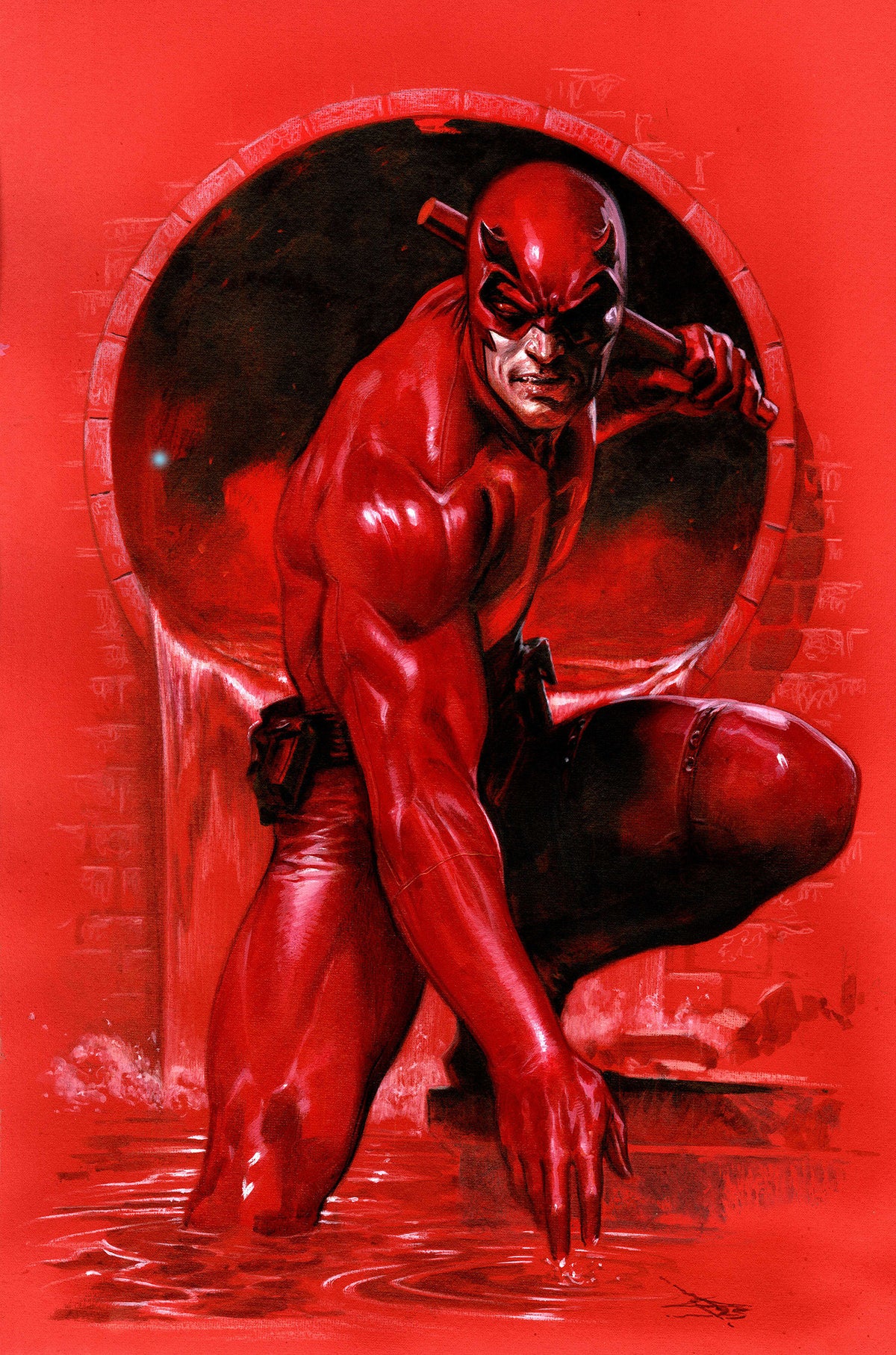 DAREDEVIL #5 GABRIELE DELLOTTO VIRGIN VAR 1:100 INCV