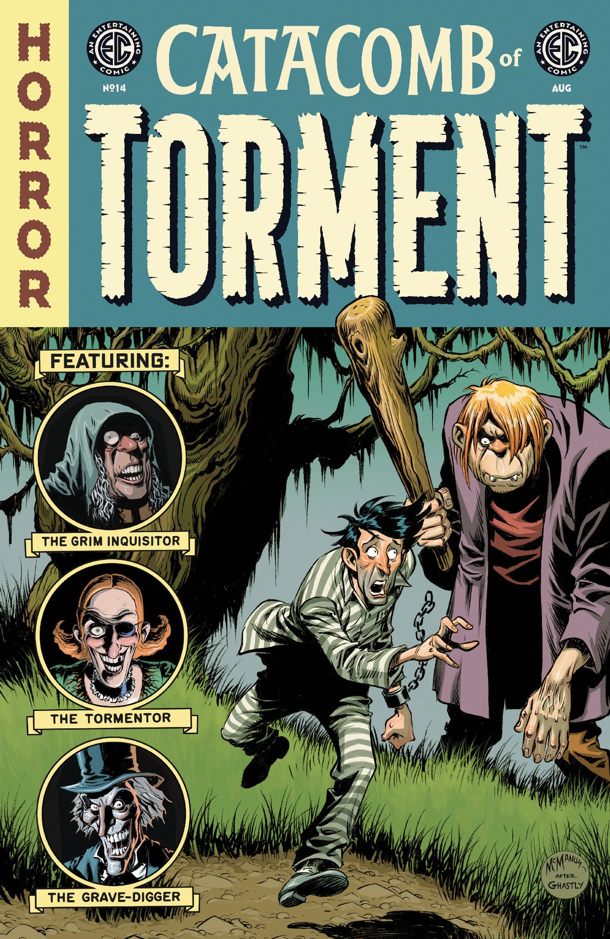 EC CATACOMB OF TORMENT #14 CVR C INC 1:10 SHAWN MCMANUS EC HOMAGE VAR 1:10 INCV