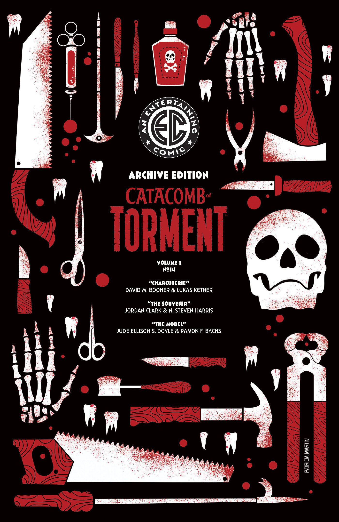 EC CATACOMB OF TORMENT #14 CVR E INC 1:50 PATRICIA MARTIN ARCHIVE EDITION VAR 1:50 INCV