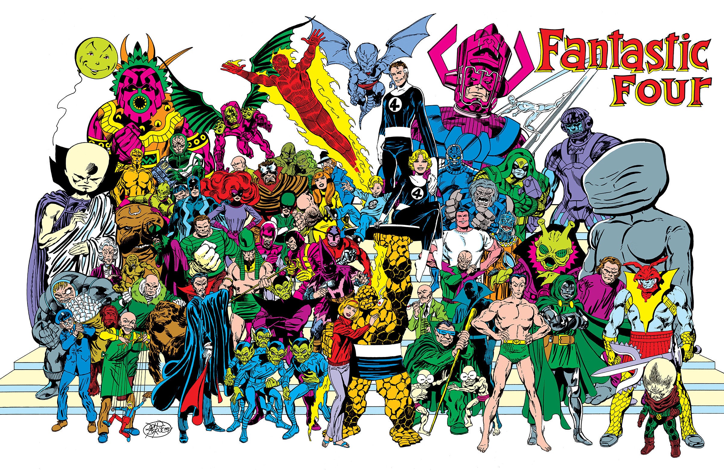 FANTASTIC FOUR 65 YEARS OF THE WORLDS GREATEST COMIC COVERS #1 JOHN BYRNE VAR CVR C