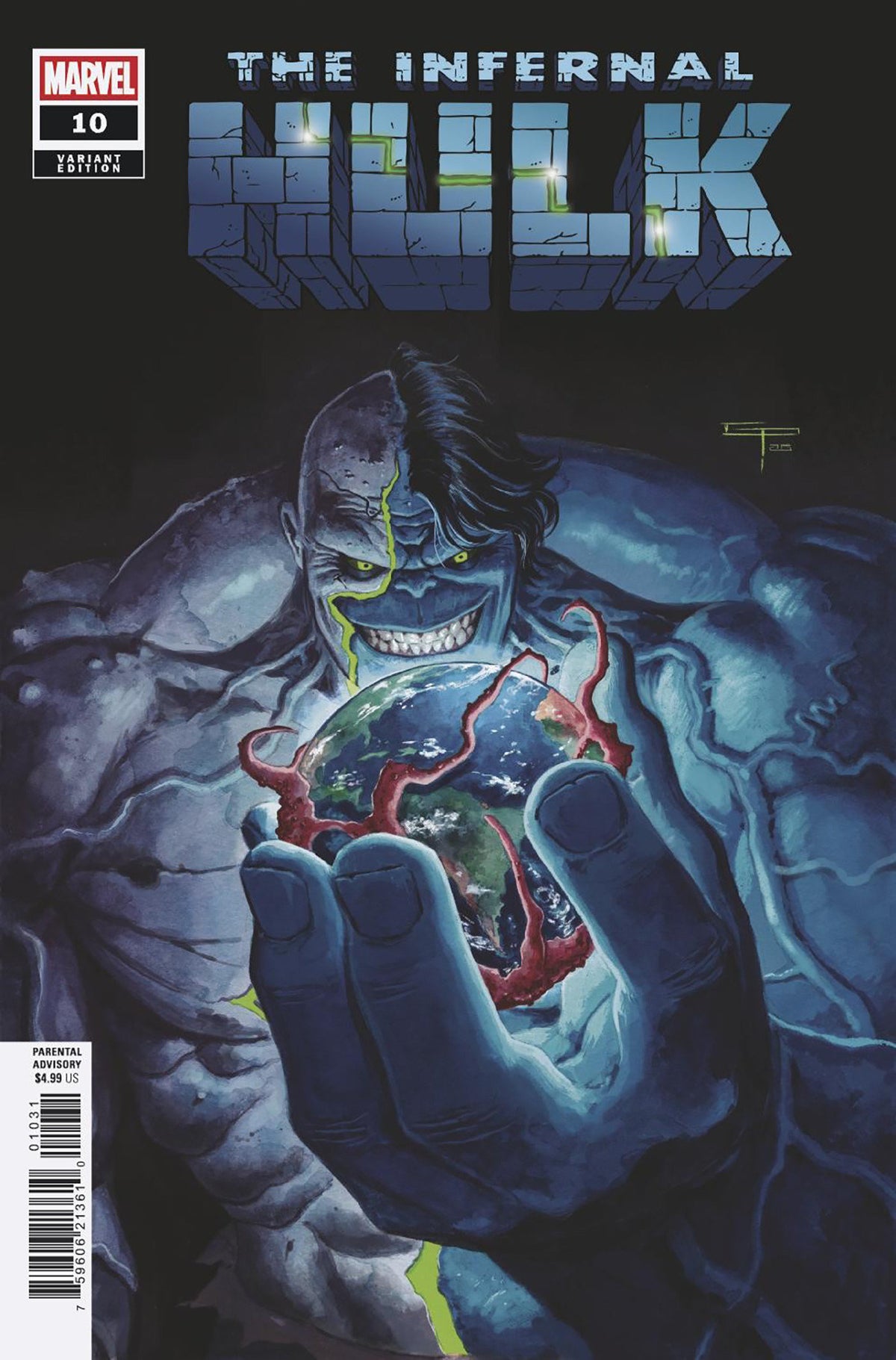 INFERNAL HULK #10 GERMAN PERALTA VAR CVR C