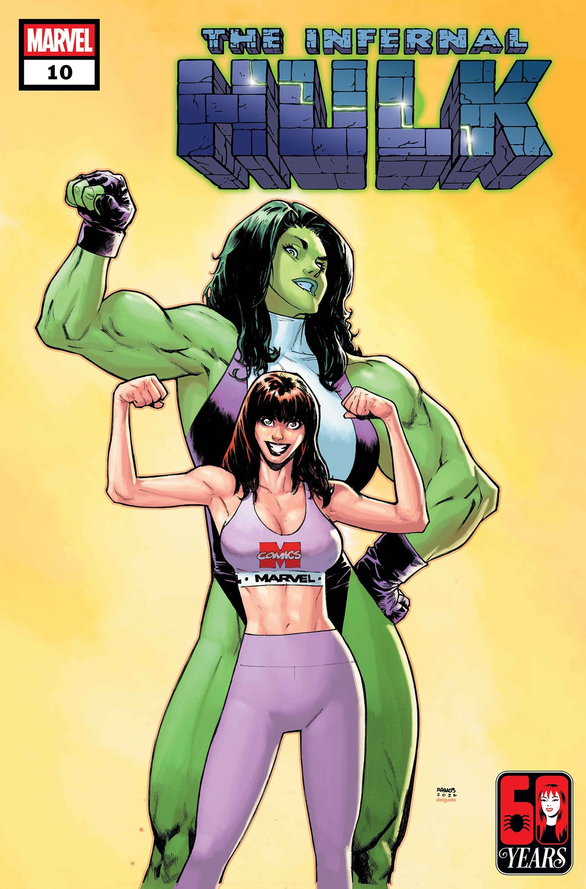 INFERNAL HULK #10 HUMBERTO RAMOS MARY JANE WATSON VAR CVR B