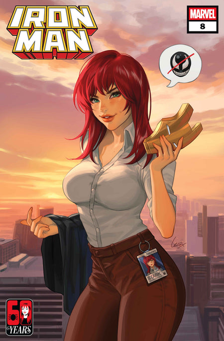 IRON MAN #8 LEIRIX MARY JANE WATSON VAR CVR D