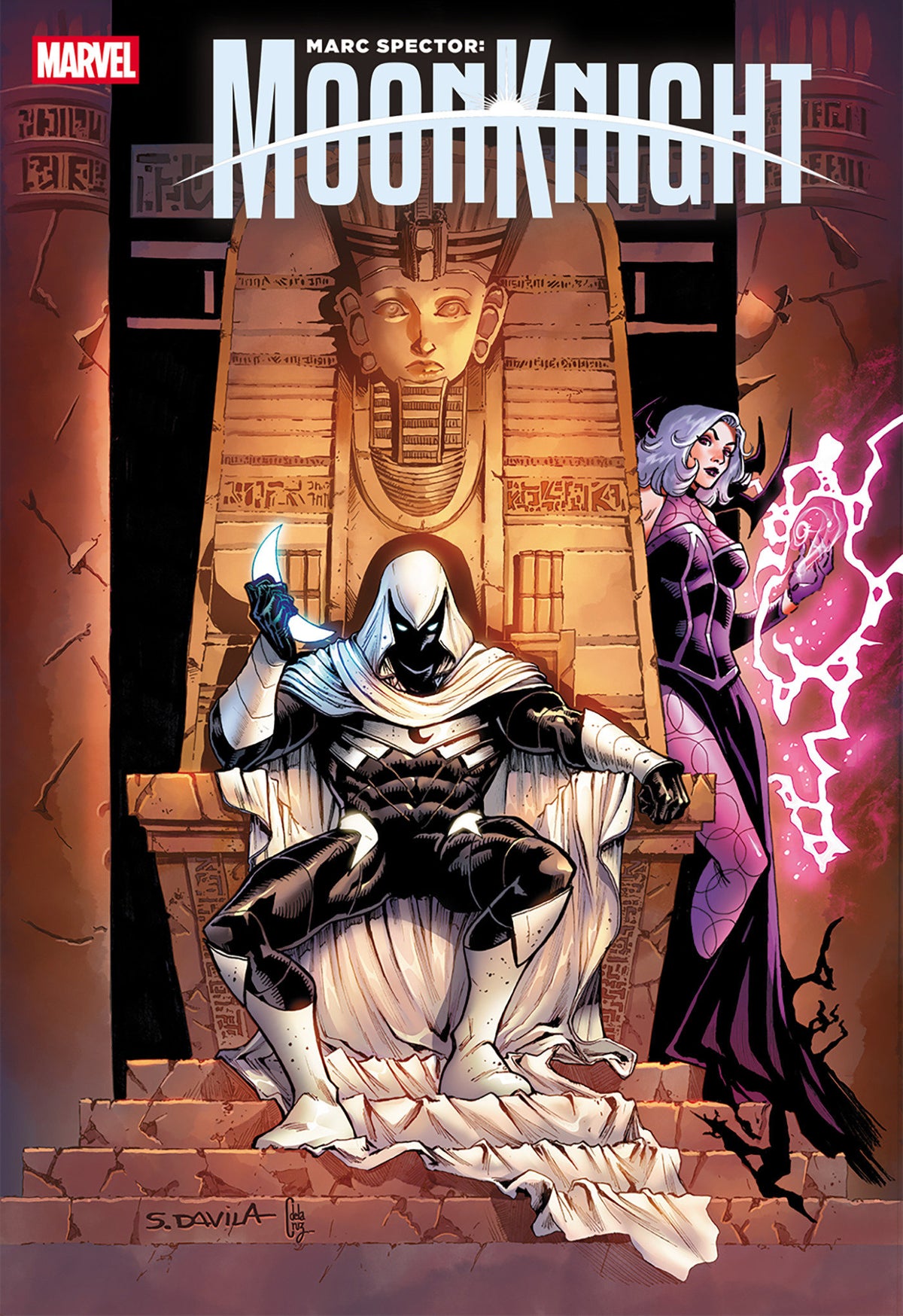 MARC SPECTOR MOON KNIGHT #7 SERGIO DAVILA VAR CVR C