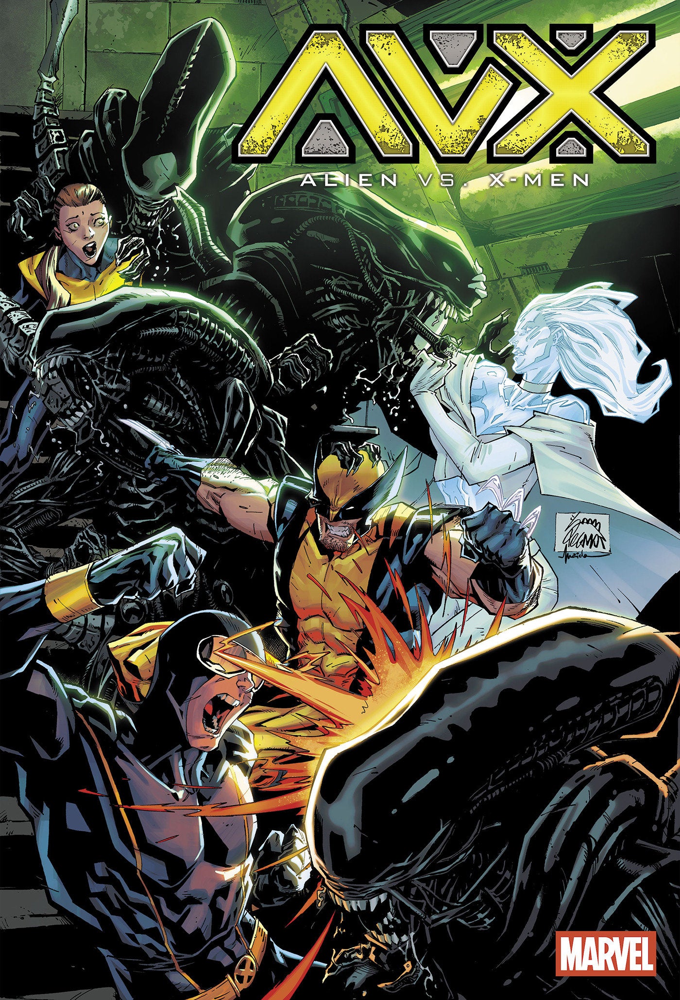 ALIEN VS X-MEN #1 POSTER