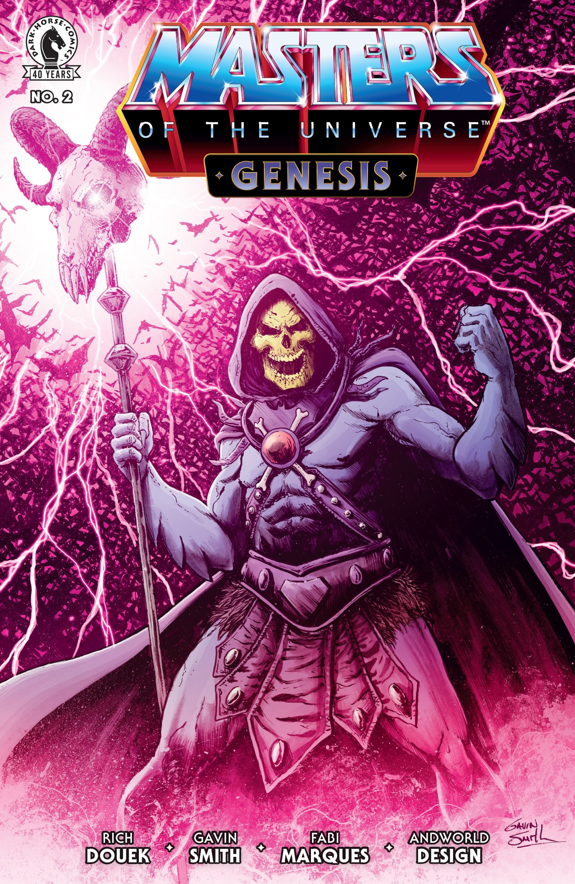 MASTERS OF THE UNIVERSE GENESIS #2 CVR B GAVIN SMITH