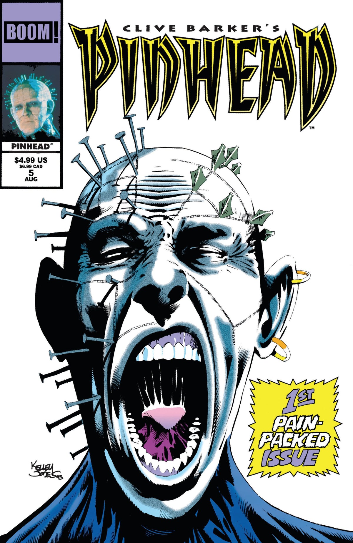 PINHEAD FACSIMILE EDITION #1 A MAIN DRESSED JONES CVR A