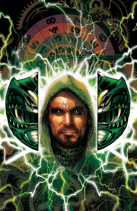 POWER RANGERS GREEN #1 F FOIL VAR FULL ART FOIL HARRIS CVR F