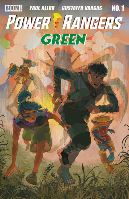 POWER RANGERS GREEN #1 M FOC REVEAL VAR DRESSED LEE CVR C