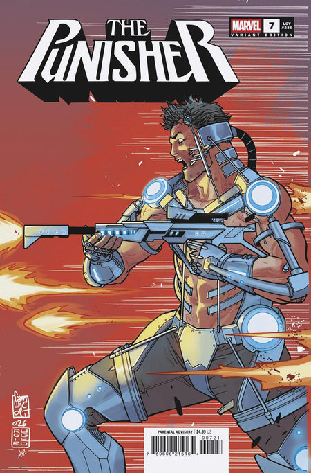 PUNISHER #7 GIUSEPPE CAMUNCOLI 2-PART CONNECTING VAR CVR B