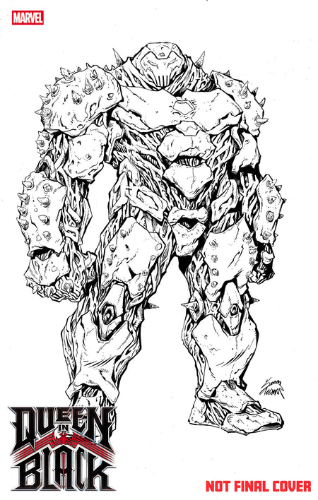 QUEEN IN BLACK #3 RYAN STEGMAN DESIGN VAR QIB 1:10 INCV