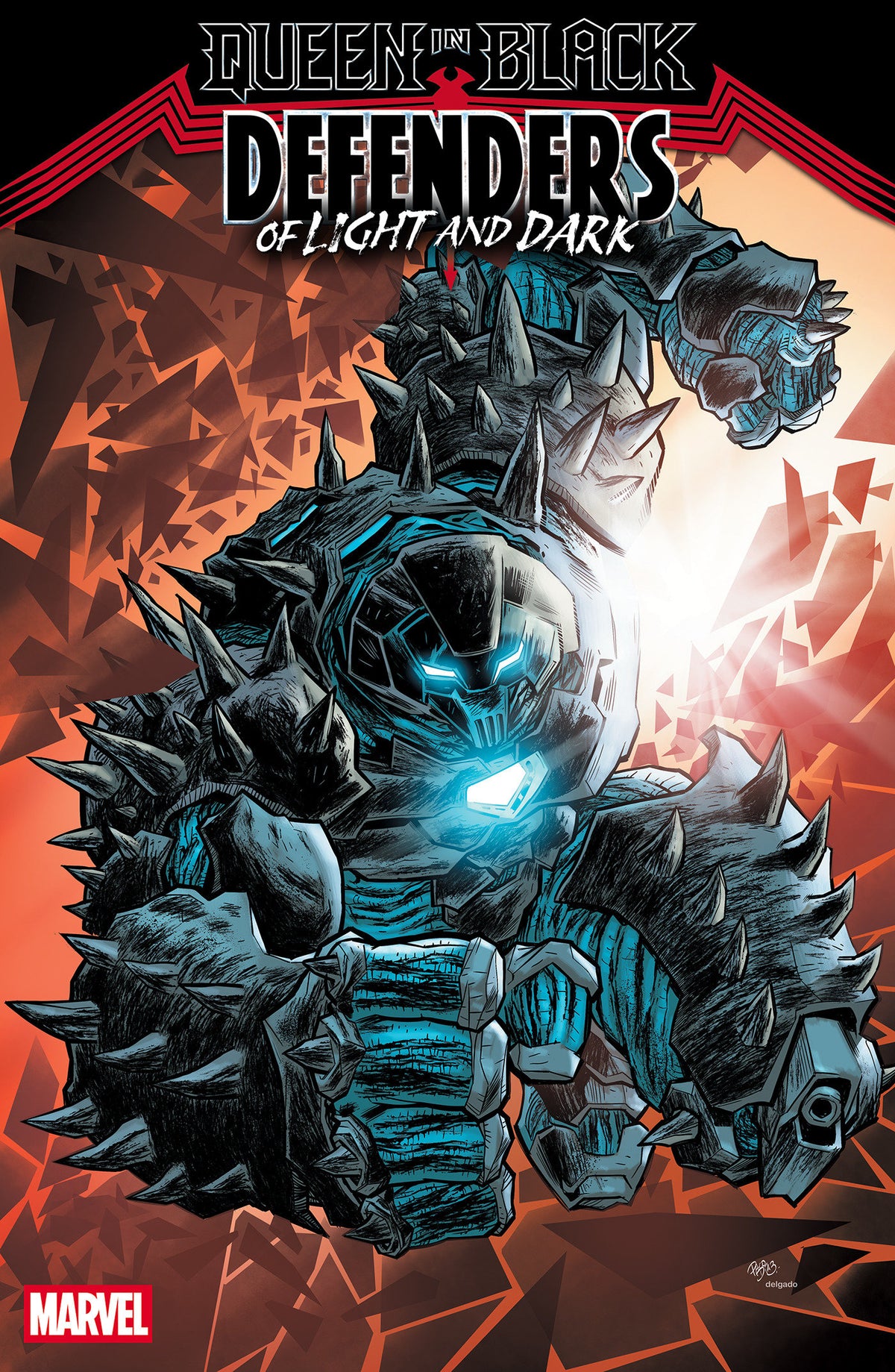 QUEEN IN BLACK DEFENDERS OF LIGHT AND DARK #2 PACO DIAZ VAR QIB CVR B