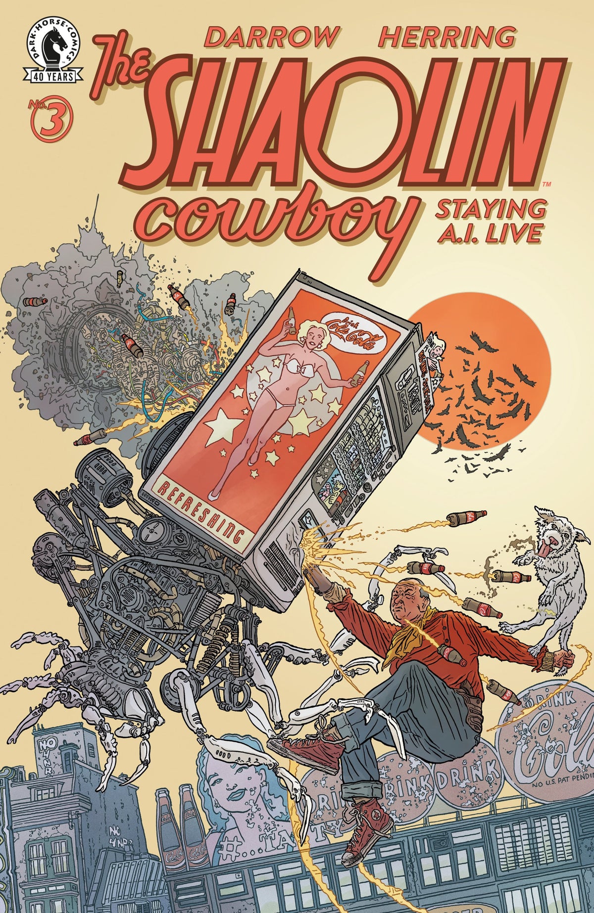 SHAOLIN COWBOY STAYING AILIVE #3 CVR A GEOF DARROW