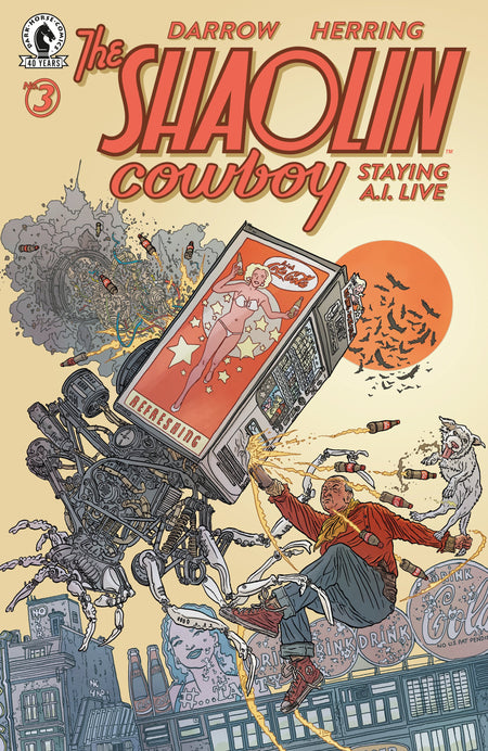 SHAOLIN COWBOY STAYING AILIVE #3 CVR A GEOF DARROW