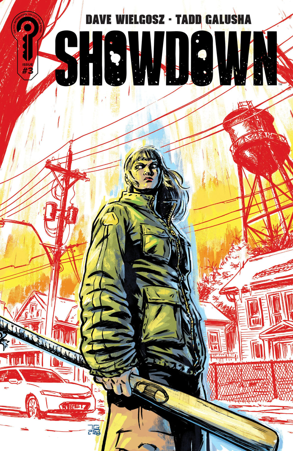 SHOWDOWN #3 COVER B TADD GALUSHA CVR B