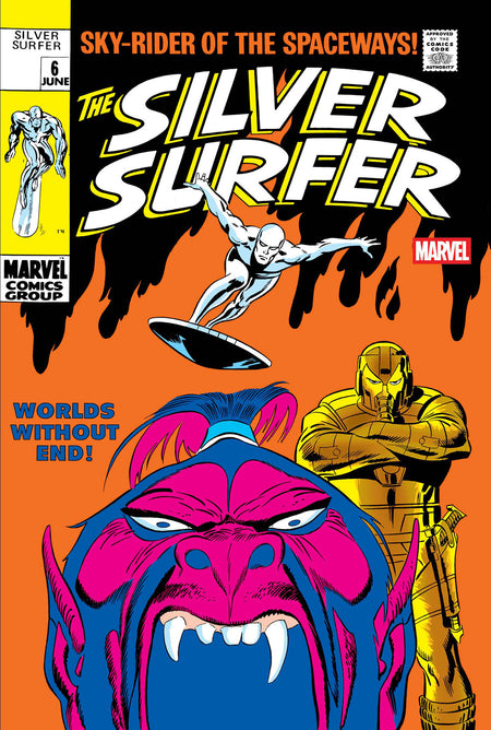 SILVER SURFER #6 FACSIMILE EDITION CVR A