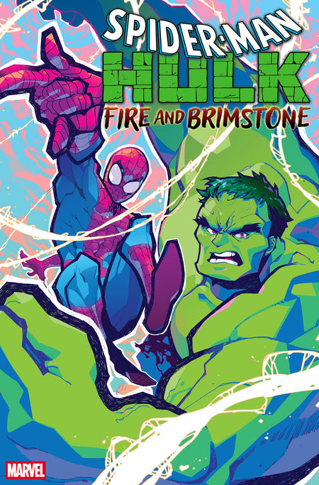 SPIDER-MAN HULK FIRE AND BRIMSTONE #1 ROSE BESCH VAR CVR G