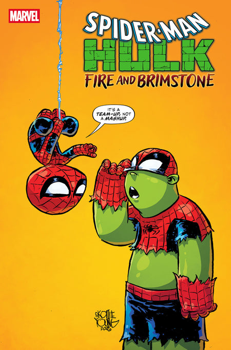 SPIDER-MAN HULK FIRE AND BRIMSTONE #1 SKOTTIE YOUNG VAR CVR C