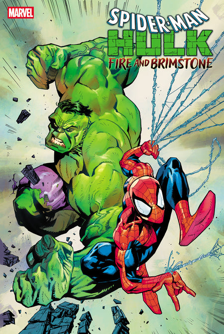 SPIDER-MAN HULK FIRE AND BRIMSTONE #1 JUSTIN MASON VAR 1:25 INCV