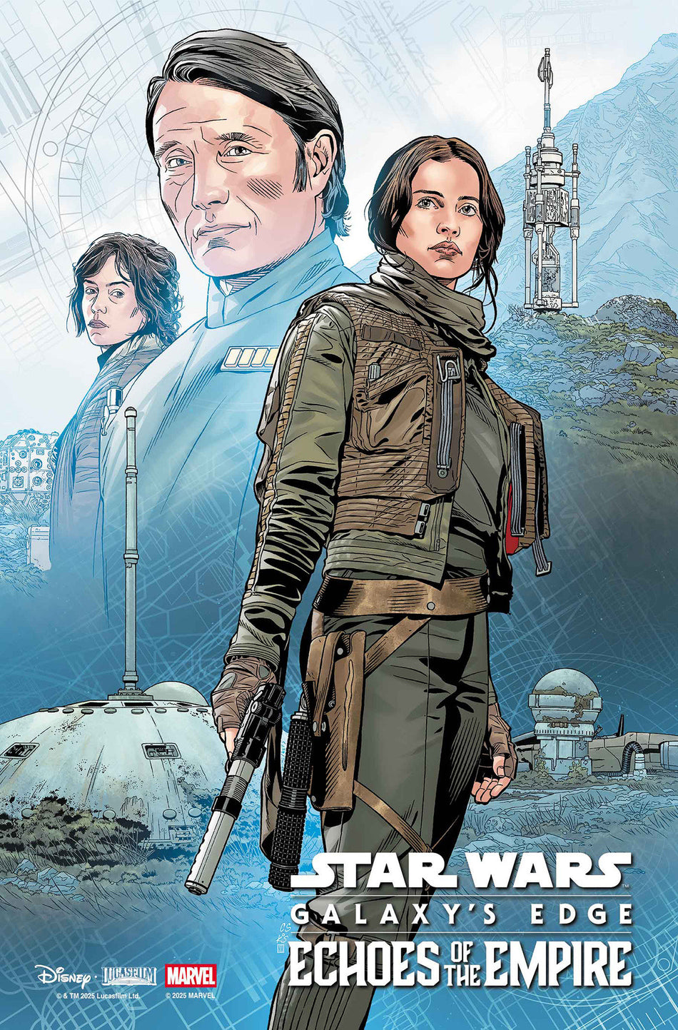 STAR WARS GALAXYS EDGE - ECHOES OF THE EMPIRE #5 CHRIS SPROUSE ROGUE ONE 10TH ANNIVERSARY VAR CVR C