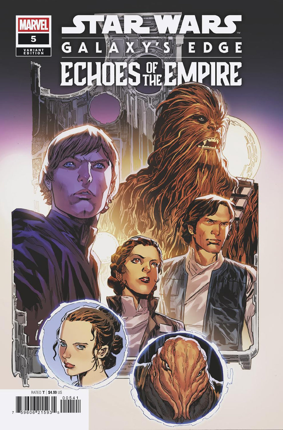 STAR WARS GALAXYS EDGE - ECHOES OF THE EMPIRE #5 KEN LASHLEY VAR CVR D